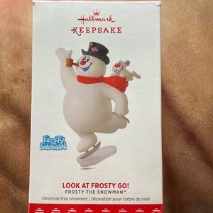 Frosty the Snowman hallmark ornament
